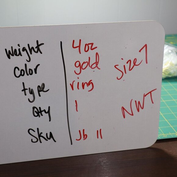 Quartz Gemstone Ring 7 Gold Quartz Stacking Gypsy Bohemian Gift Boho Dainty NWT - Picture 12 of 12